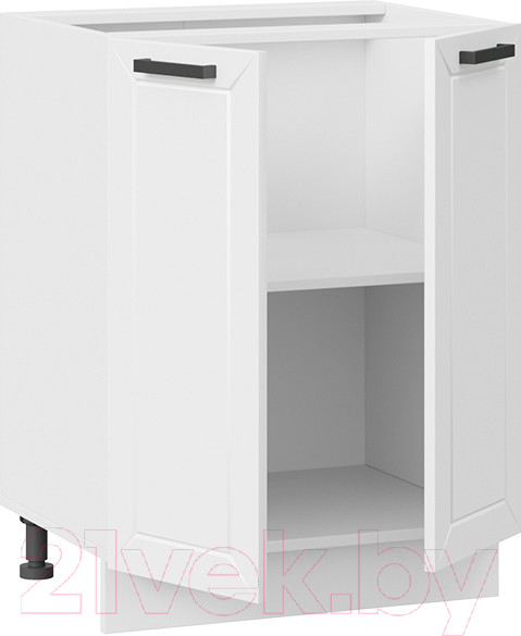 Изображение товара Шкаф-стол кухонный ТриЯ Лорас 1Н6 (белый/холст белый)
