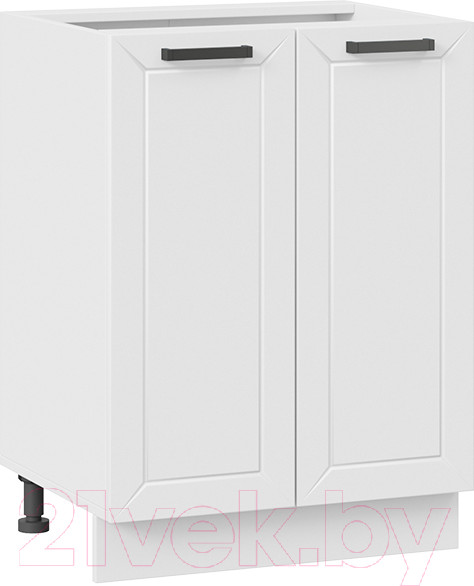 Изображение товара Шкаф-стол кухонный ТриЯ Лорас 1Н6 (белый/холст белый)