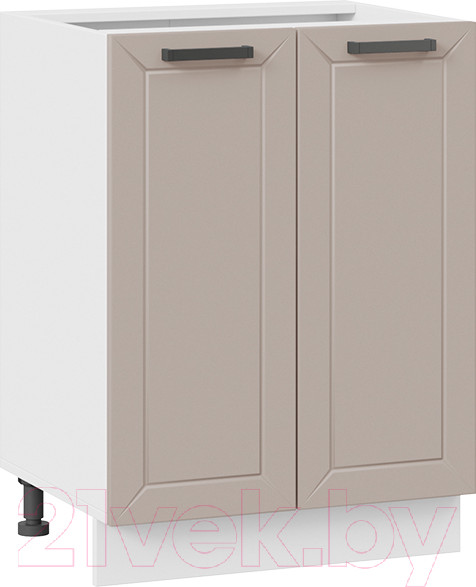 Изображение товара Шкаф-стол кухонный ТриЯ Лорас 1Н6 (белый/холст латте)