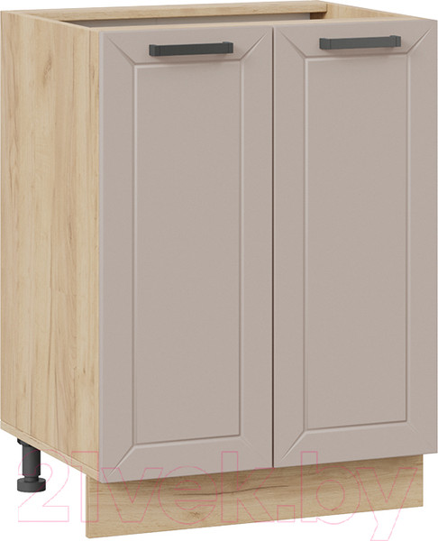 Изображение товара Шкаф-стол кухонный ТриЯ Лорас 1Н6 (дуб крафт золотой/холст латте)