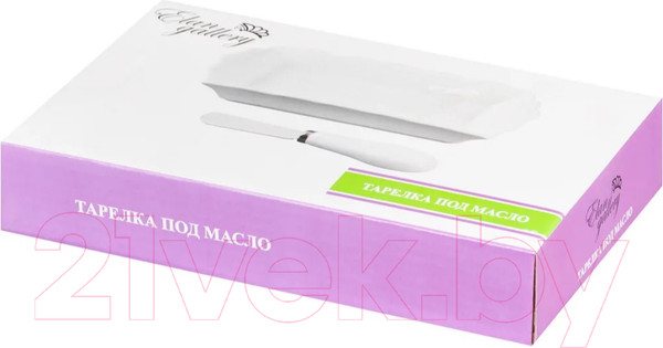 Изображение товара Тарелка для масла Elan Gallery Розы / 540338