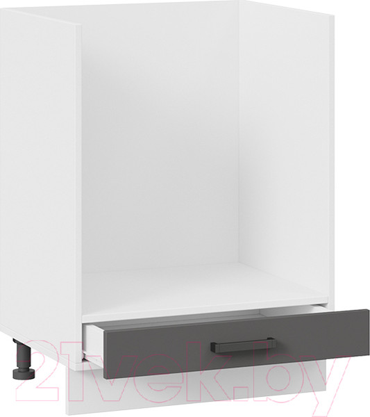 Изображение товара Шкаф под духовку ТриЯ Лорас 1Н6Б (белый/холст вулкан)