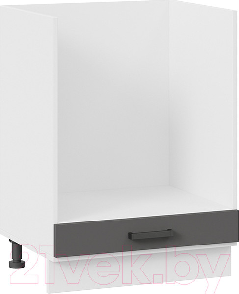 Изображение товара Шкаф под духовку ТриЯ Лорас 1Н6Б (белый/холст вулкан)