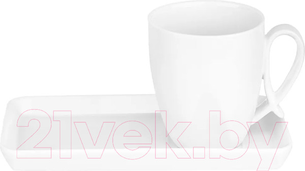 Изображение товара Чашка с блюдцем Elan Gallery Айсберг / 540706