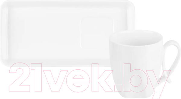 Изображение товара Чашка с блюдцем Elan Gallery Айсберг / 540706