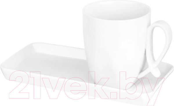 Изображение товара Чашка с блюдцем Elan Gallery Айсберг / 540706