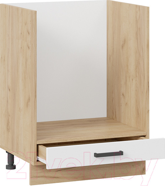 Изображение товара Шкаф под духовку ТриЯ Лорас 1Н6Б (дуб крафт золотой/холст белый)