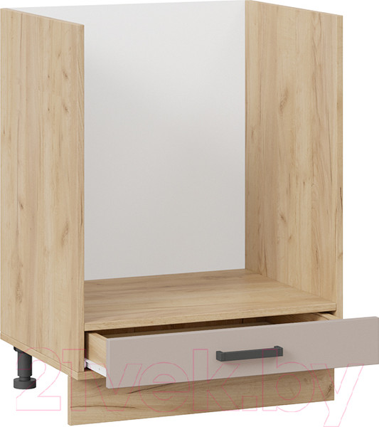 Изображение товара Шкаф под духовку ТриЯ Лорас 1Н6Б (дуб крафт золотой/холст латте)