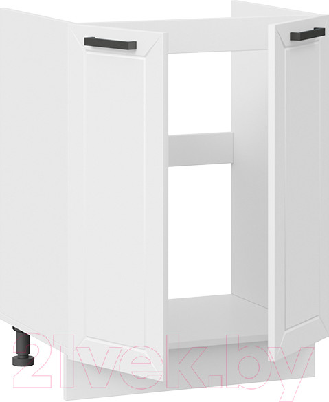 Изображение товара Шкаф под мойку ТриЯ Лорас 1Н6М (белый/холст белый)
