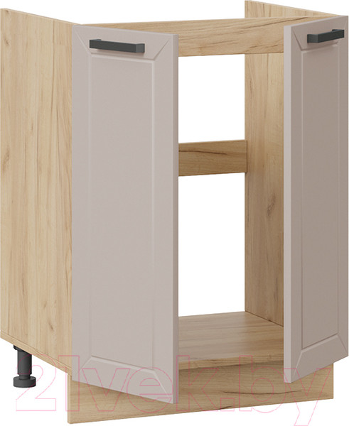 Изображение товара Шкаф под мойку ТриЯ Лорас 1Н6М (дуб крафт золотой/холст латте)