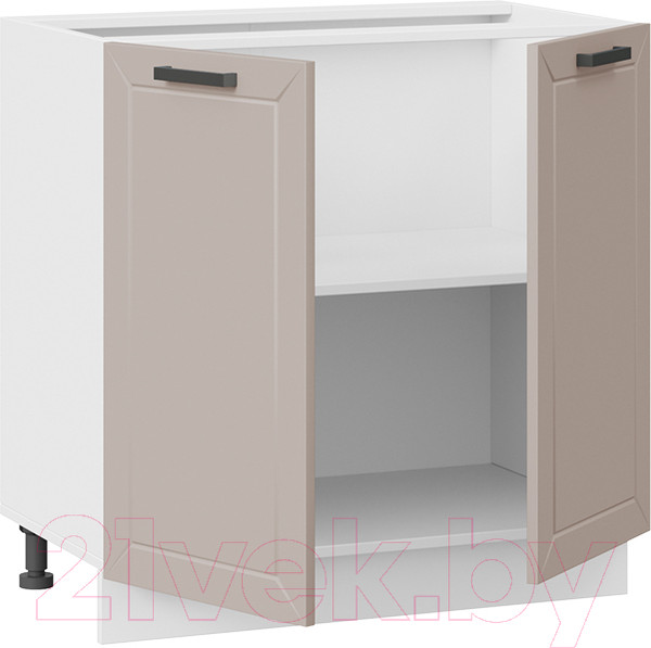 Изображение товара Шкаф-стол кухонный ТриЯ Лорас 1Н8 (белый/холст латте)