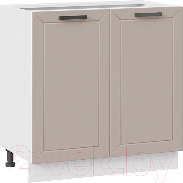 Изображение товара Шкаф-стол кухонный ТриЯ Лорас 1Н8 (белый/холст латте)