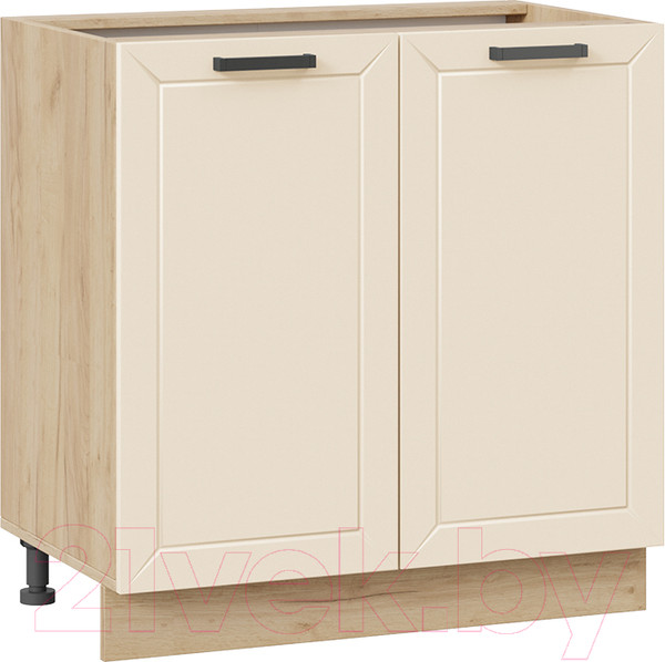 Изображение товара Шкаф-стол кухонный ТриЯ Лорас 1Н8 (дуб крафт золотой/холст брюле)