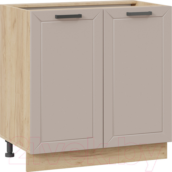 Изображение товара Шкаф-стол кухонный ТриЯ Лорас 1Н8 (дуб крафт золотой/холст латте)