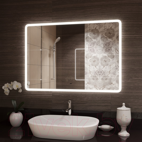Изображение товара Зеркало Континент Demure Led 120x70 (бесконтактный сенсор)