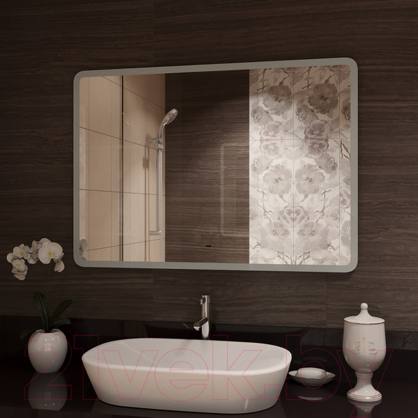 Изображение товара Зеркало Континент Demure Led 120x70 (бесконтактный сенсор)