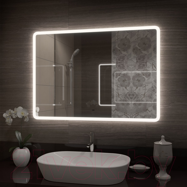Изображение товара Зеркало Континент Demure Led 90x70 (бесконтактный сенсор)