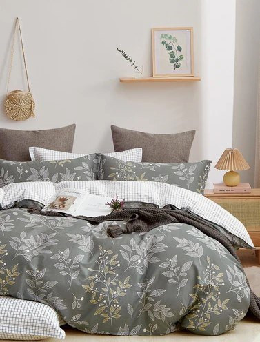 Изображение товара Комплект постельного белья GoodNight Сатин Делюкс 72 2сп евро / 339377 (50x70, с компаньоном)