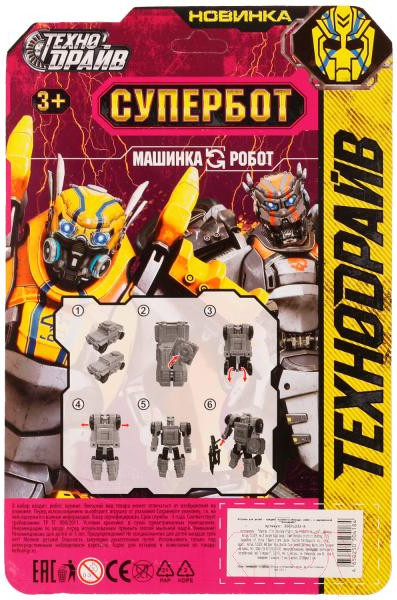 Изображение товара Робот-трансформер Технодрайв Машинка / 2007L033-R