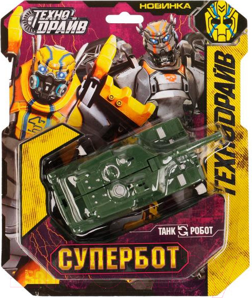 Изображение товара Робот-трансформер Технодрайв Танк / ZY721772-R