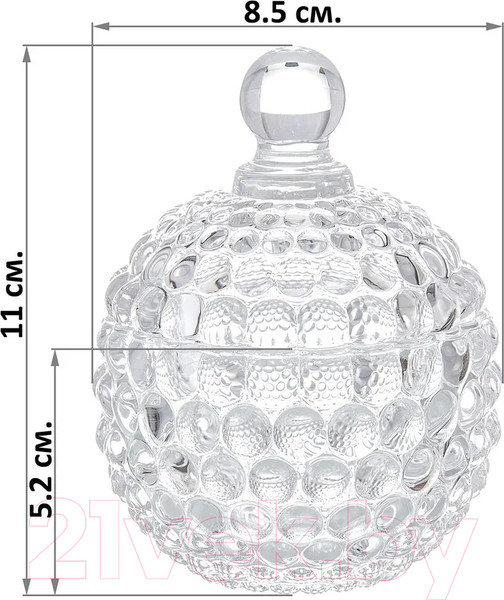 Изображение товара Емкость для хранения Elan Gallery Пузырьки / 890167