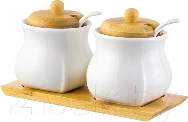 Изображение товара Набор емкостей для хранения Elan Gallery Тюльпан / 950173