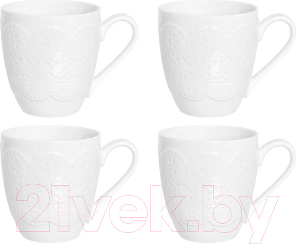 Изображение товара Набор кружек Elan Gallery Кружево / 950075