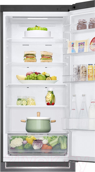 Изображение товара Холодильник с морозильником LG DoorCooling GW-B509SLKM