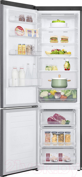 Изображение товара Холодильник с морозильником LG DoorCooling GW-B509SLKM