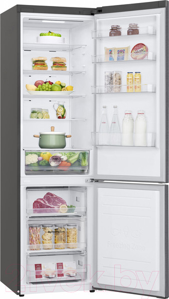 Изображение товара Холодильник с морозильником LG DoorCooling GW-B509SLKM