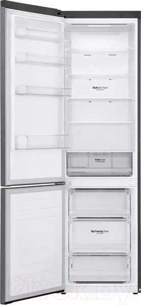 Изображение товара Холодильник с морозильником LG DoorCooling GW-B509SLKM