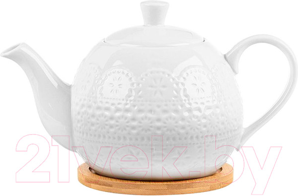 Изображение товара Заварочный чайник Elan Gallery Кружево / 950208