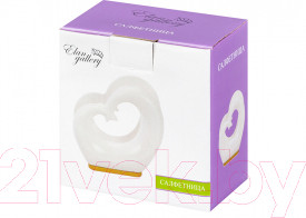 Изображение товара Салфетница Elan Gallery Сердце / 950136