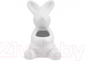 Изображение товара Держатель для зубочисток Elan Gallery Зайчик белый / 950147