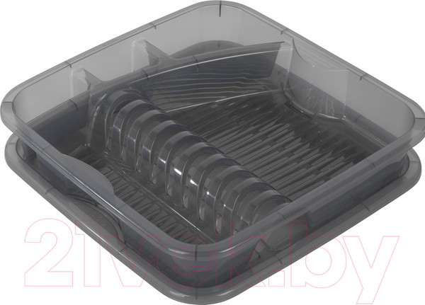 Изображение товара Сушилка для посуды Rotho Geometric / 1703208812 (антрацит)