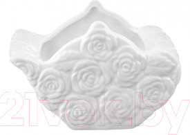 Изображение товара Блюдце для чайных пакетиков Elan Gallery Чайник. Розы / 950156