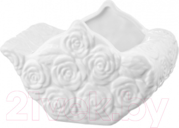 Изображение товара Блюдце для чайных пакетиков Elan Gallery Чайник. Розы / 950156