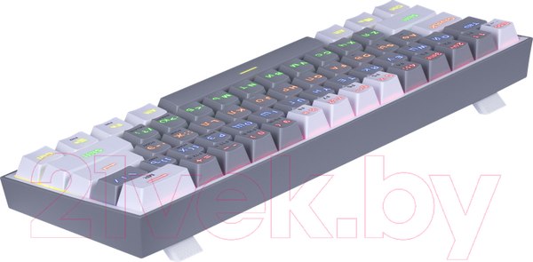 Изображение товара Клавиатура Redragon Fizz / 70675 (серый/белый)