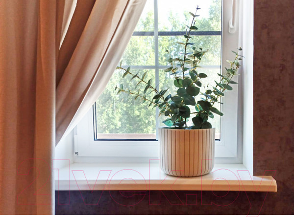 Изображение товара Кашпо Idea Шато М3040 (белый ротанг)