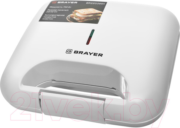 Изображение товара Сэндвичница Brayer BR2203WH
