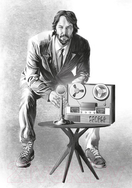 Изображение товара Книга Азбука Киану Ривз: победы, печали и правила жизни (Паппадимас А.)