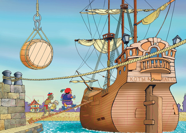 Изображение товара Книга Азбука Все о пиратах Кошачьего моря. Том 1. На абордаж. (Амасова А.)