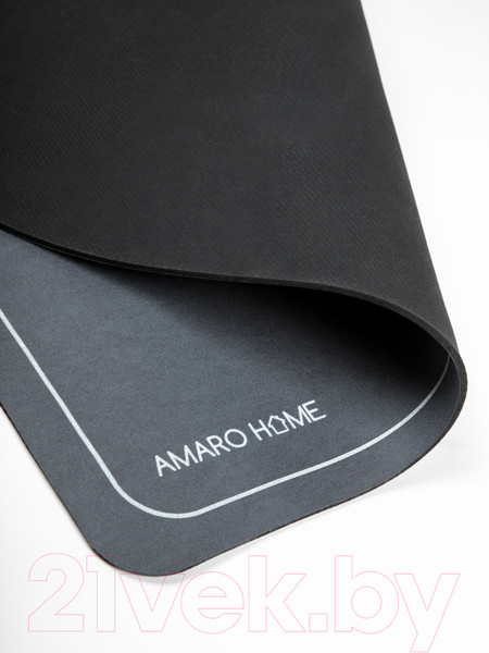 Изображение товара Коврик для сушки посуды Amaro Home AH-KAFM-S/WA (мокрый асфальт)