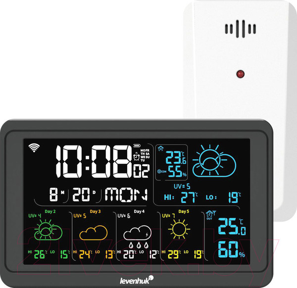 Изображение товара Метеостанция цифровая Levenhuk Wezzer Plus LP80 / 78898