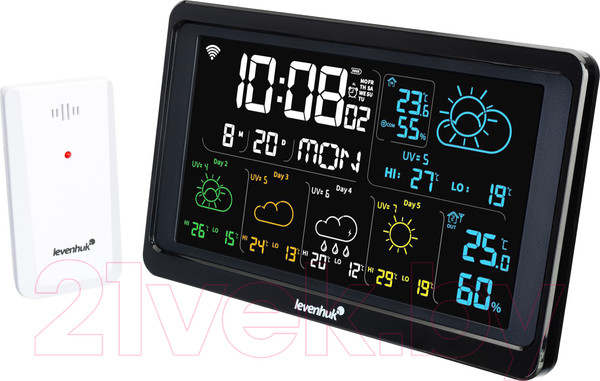 Изображение товара Метеостанция цифровая Levenhuk Wezzer Plus LP80 / 78898