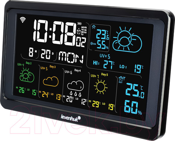 Изображение товара Метеостанция цифровая Levenhuk Wezzer Plus LP80 / 78898
