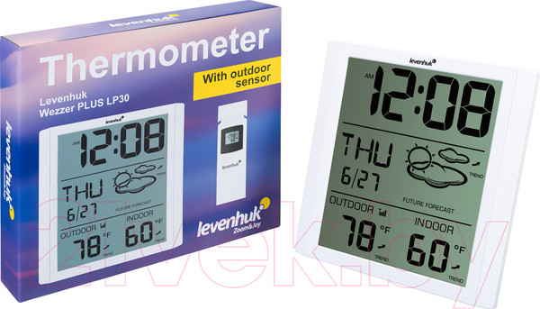 Изображение товара Метеостанция цифровая Levenhuk Wezzer Plus LP30 78893