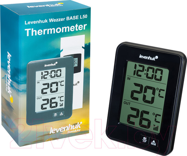 Изображение товара Метеостанция цифровая Levenhuk Wezzer Base L50 78887