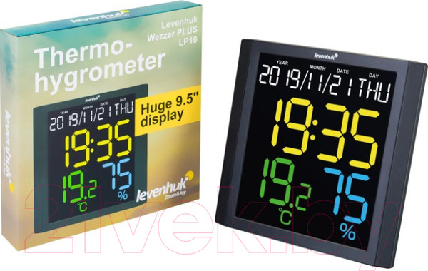 Изображение товара Термогигрометр Levenhuk Wezzer Plus LP10 78891