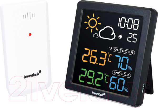 Изображение товара Термогигрометр Levenhuk Wezzer Base L80 78890